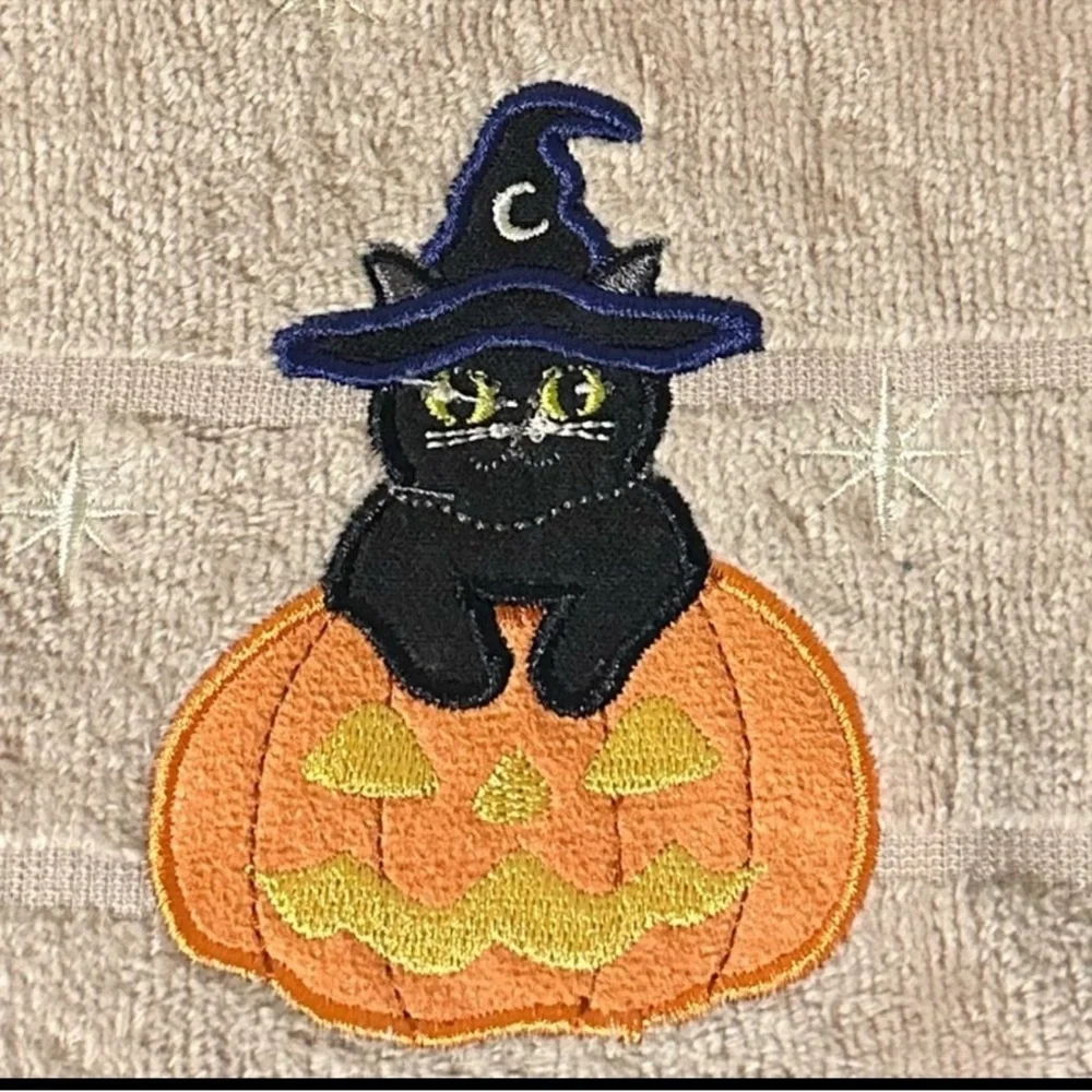 Witchy Cat Bath Hand Towel~NEW!